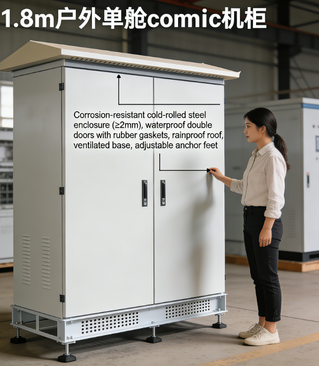 Outside Connection Room Core Configuration Scheme and Technical Key Points of 1.8m Outdoor ...