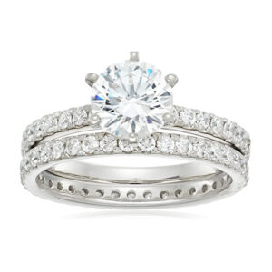 Sterling Silver Round Ring